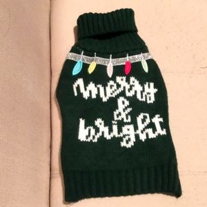 Holiday Dog Sweater
